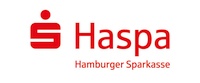 Logo des Unterstützers „Haspa“
